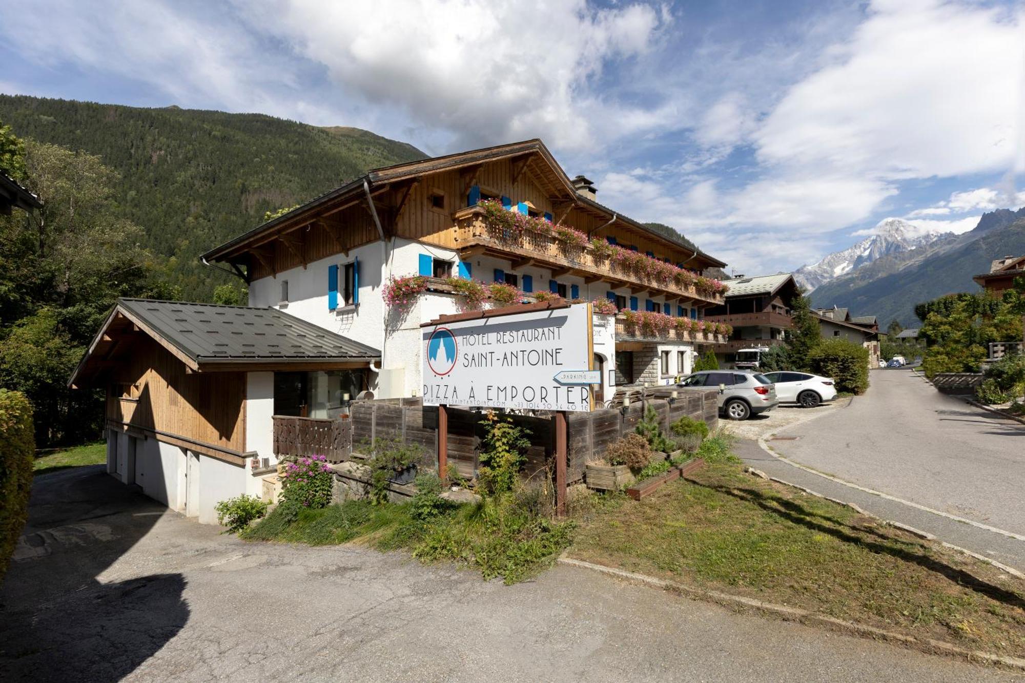 Le Saint Antoine Hotel Les Houches Buitenkant foto