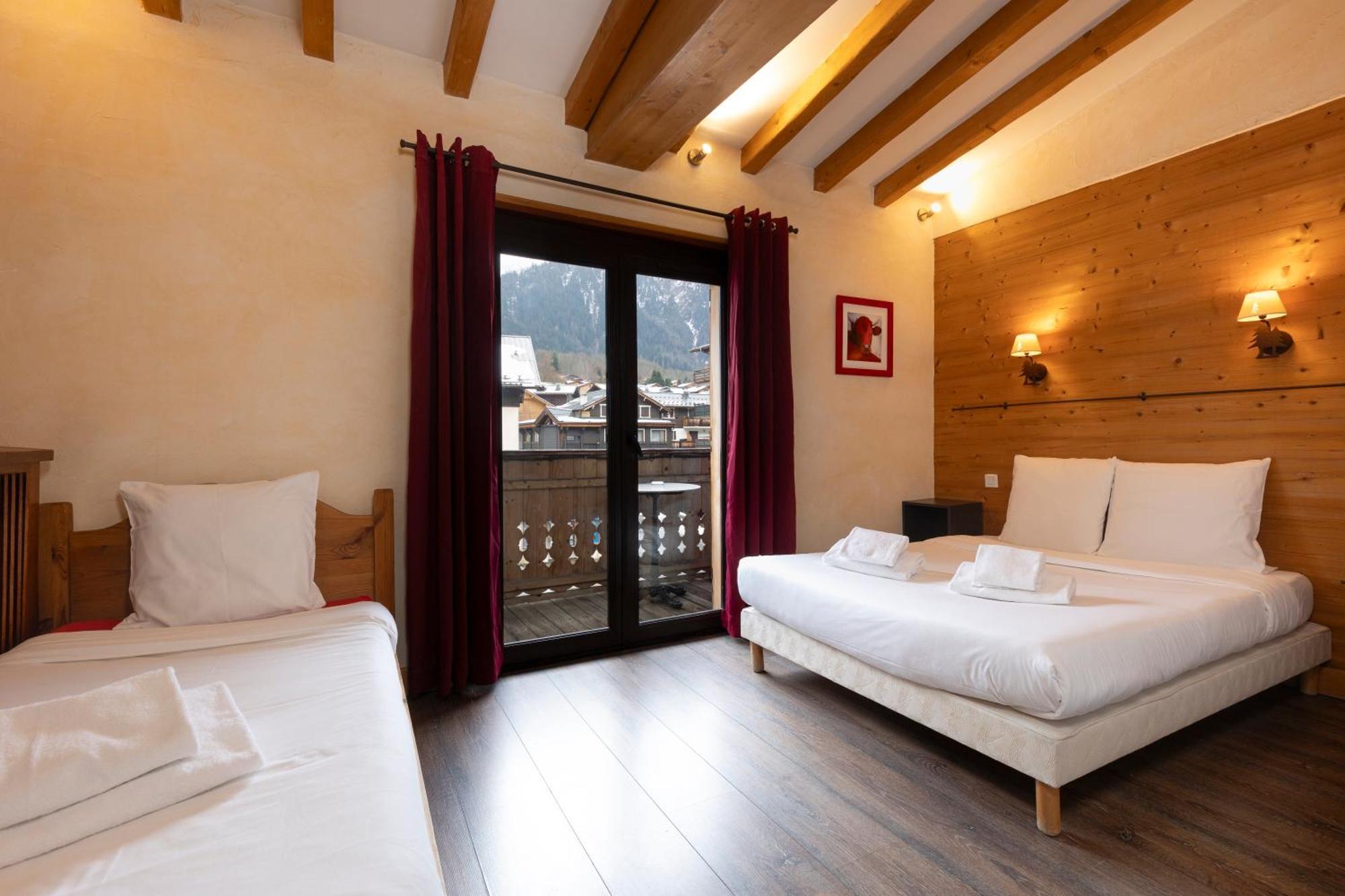 Le Saint Antoine Hotel Les Houches Buitenkant foto